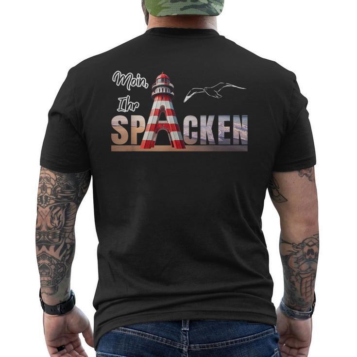 Moin Ihr Packen T-Shirt mit Rückendruck