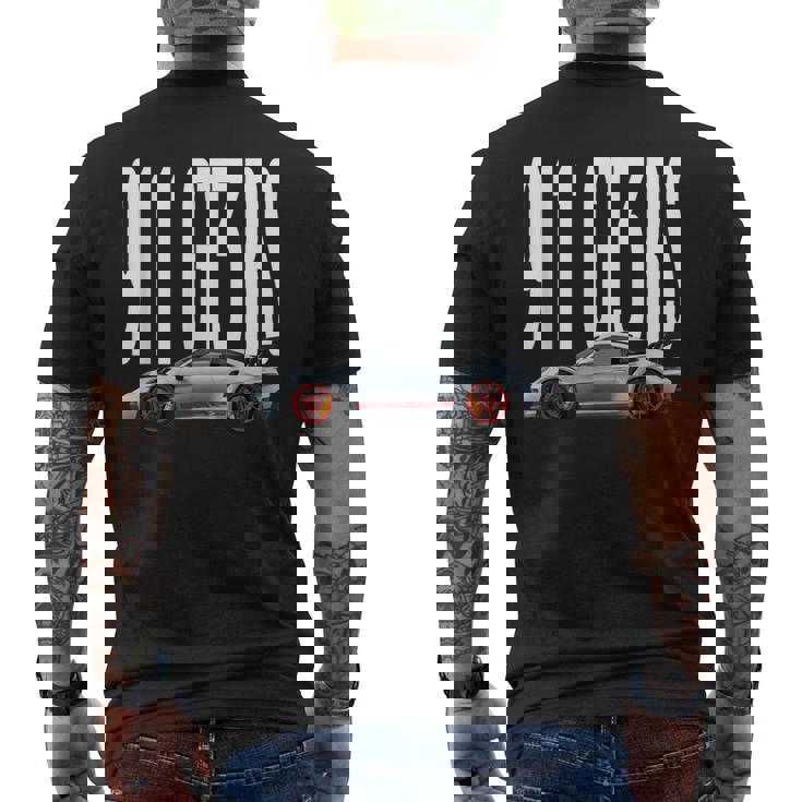 Moneda Memeintage De Coche De Carreras 911 Gt3 Rs Camiseta Hombre Estampado Espalda