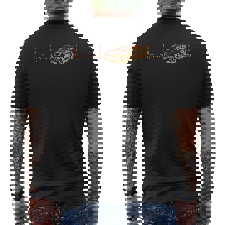 Motorsportoiture De Course Cadeauoiture Deoiture De Course T-shirt imprimé au dos