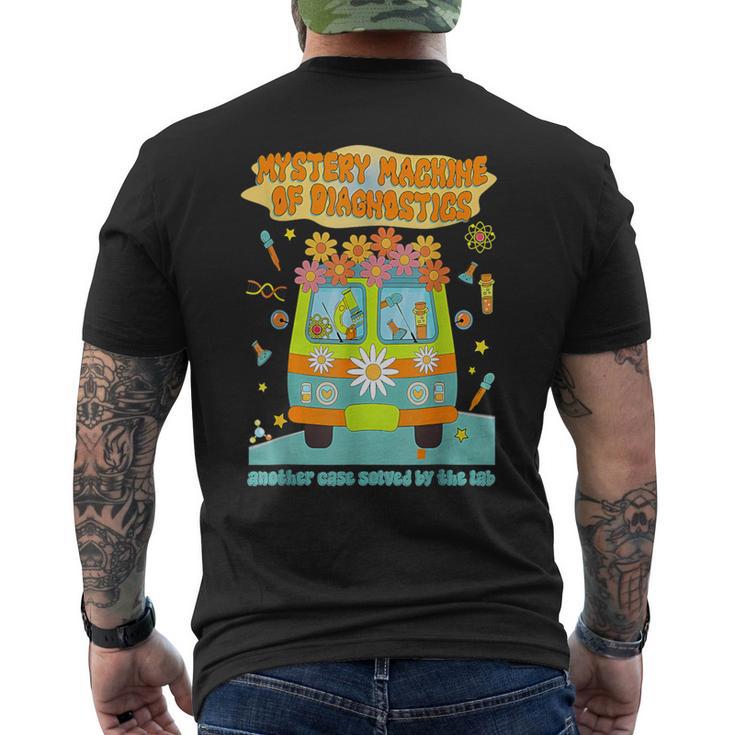 Mystery Machine Of Diagnostics Lab Tech Lab Week 2025 Men's T-shirt Back Print