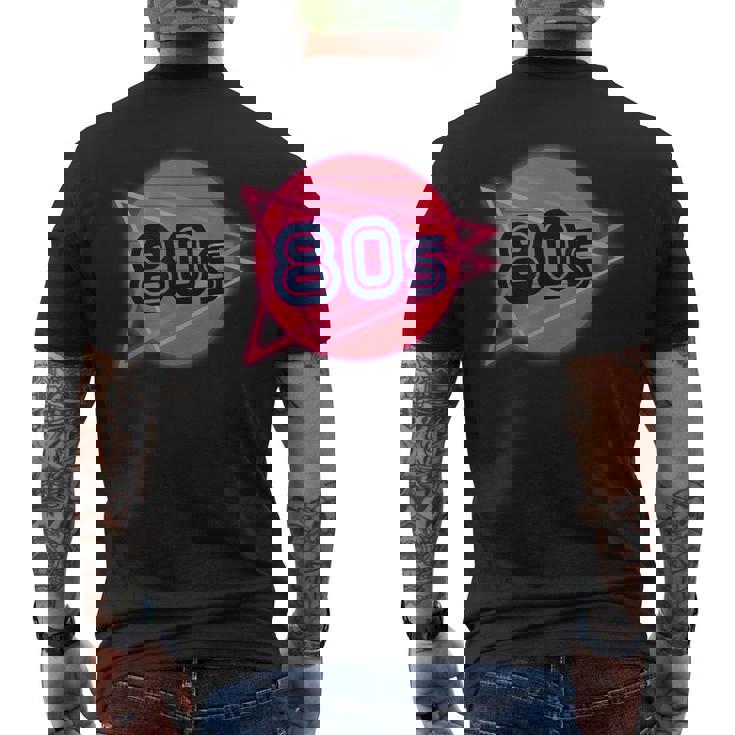 Nacido En Los Años 80 Neon Light Disco Música Cumpleaños Punk Music Camiseta Hombre Estampado Espalda
