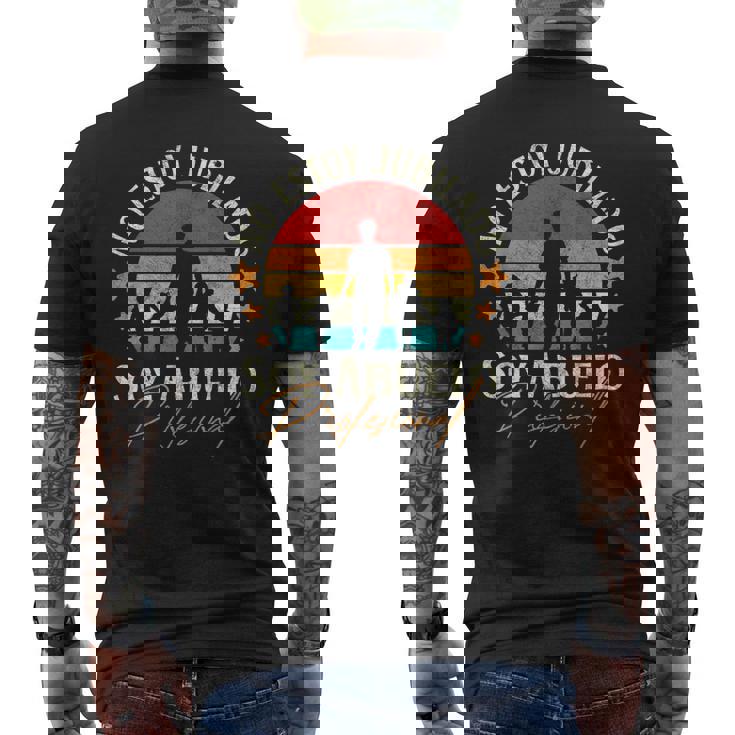 No Estoy Jubilado Soy Abuelo Profesional Abuelo Profesional Camiseta Hombre Estampado Espalda