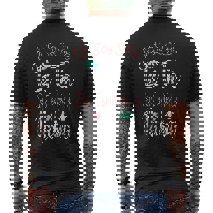 No Soy Solo La Tia Soy Tambien La Madrina Camiseta Hombre Estampado Espalda