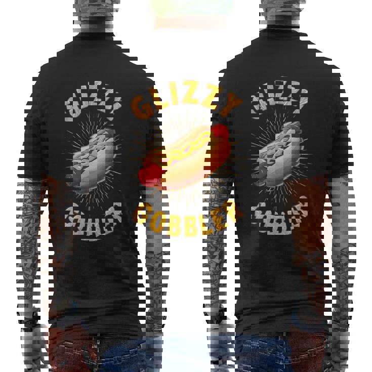 Number One Hot Glizzy Gobbler Dog Lover Men's T-shirt Back Print