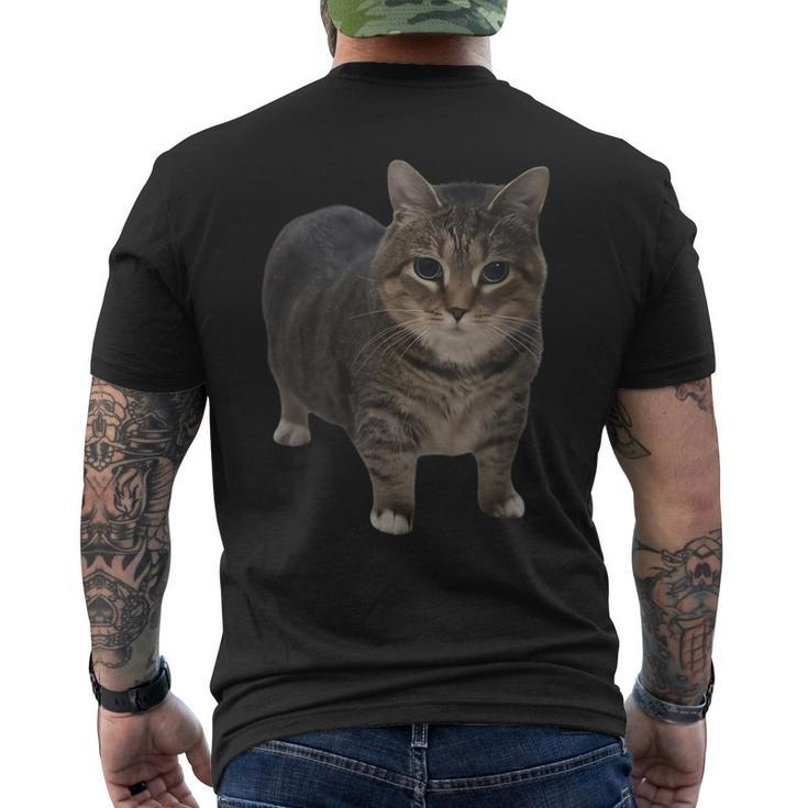 Oiia Image Oiia Oiia Spinning Cat Meme Oiiai Oiiiai Brainrot Men's Back Print T ...