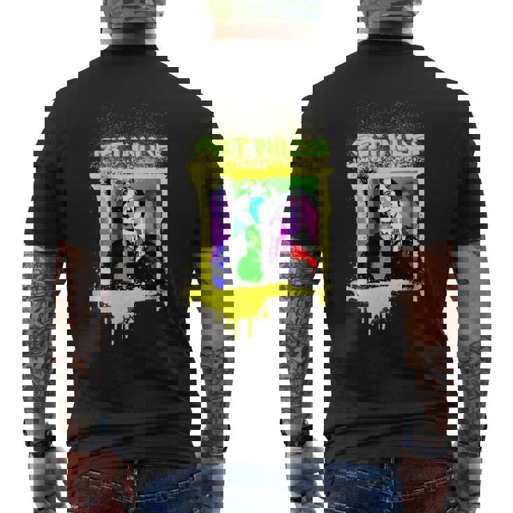 Oscar Wilde Get Wilde Camiseta Hombre Estampado Espalda