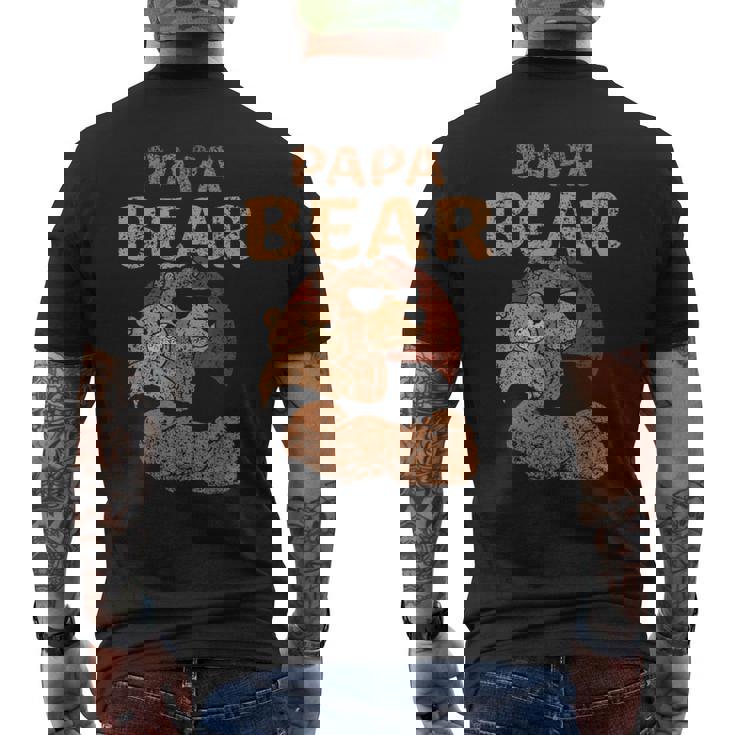 Papa Bear Bears Amante De Los Juegos De Palabras Para Papá Padre Y Padre Camiseta Hombre Estampado Espalda