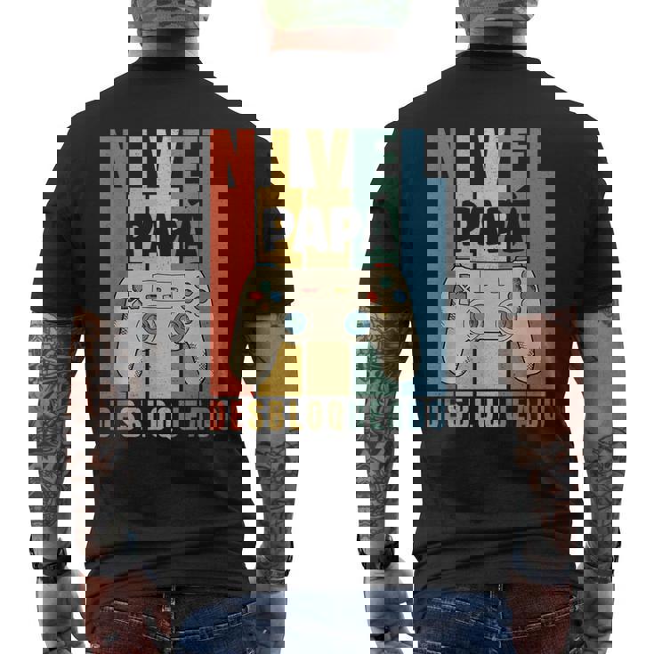 Papá En Prácticas Divertida Futura Papá Anuncio Embarazadas Camiseta Hombre Estampado Espalda