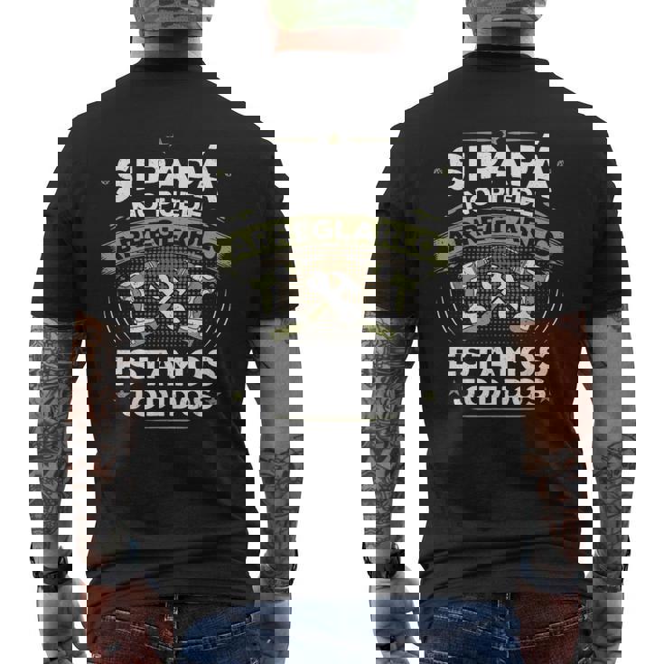 Papá Regalo Divertido Cumpleaños Día Del Padre Regalo Padre Camiseta Hombre Estampado Espalda