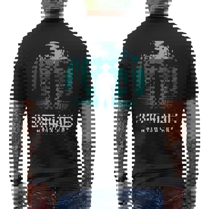 Parque Nacional Everglades Camiseta Hombre Estampado Espalda