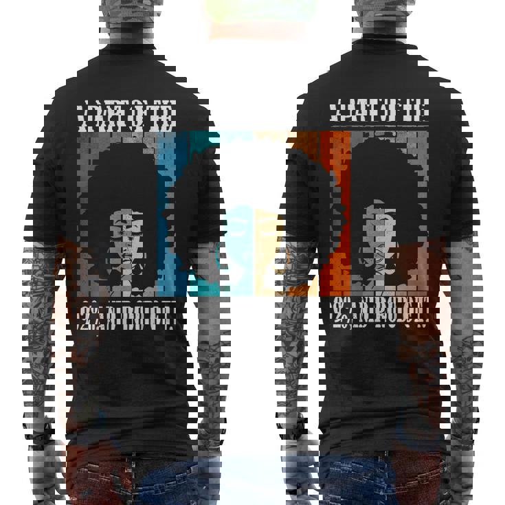 A Part Of The 92 And Proud Of It Quote Men's T-shirt Back Print