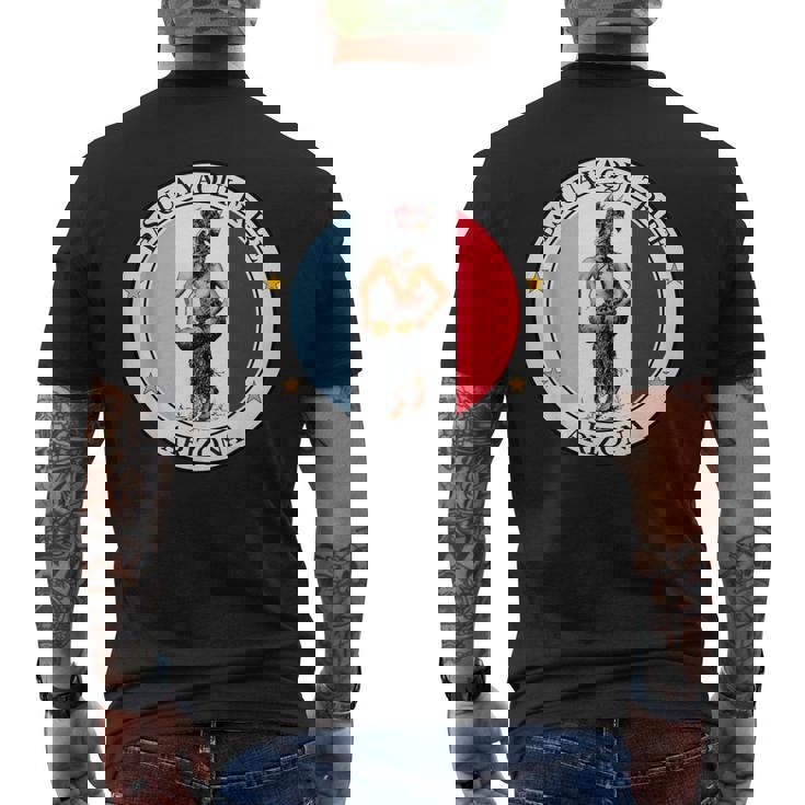 Pascua Yaqui Nation -Adult Classic Fit Small Short Sleeve Tribal Modern Men's Back Print T-Shirt