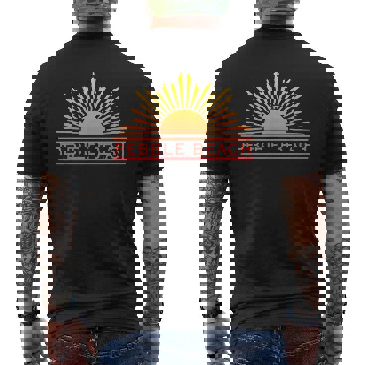 Pebble Beach Souvenir California Sun T-shirt imprimé au dos
