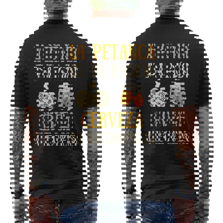 Petanca Hombre Divertido Idea De Regalo Abuelo Cerveza Camiseta Hombre Estampado Espalda