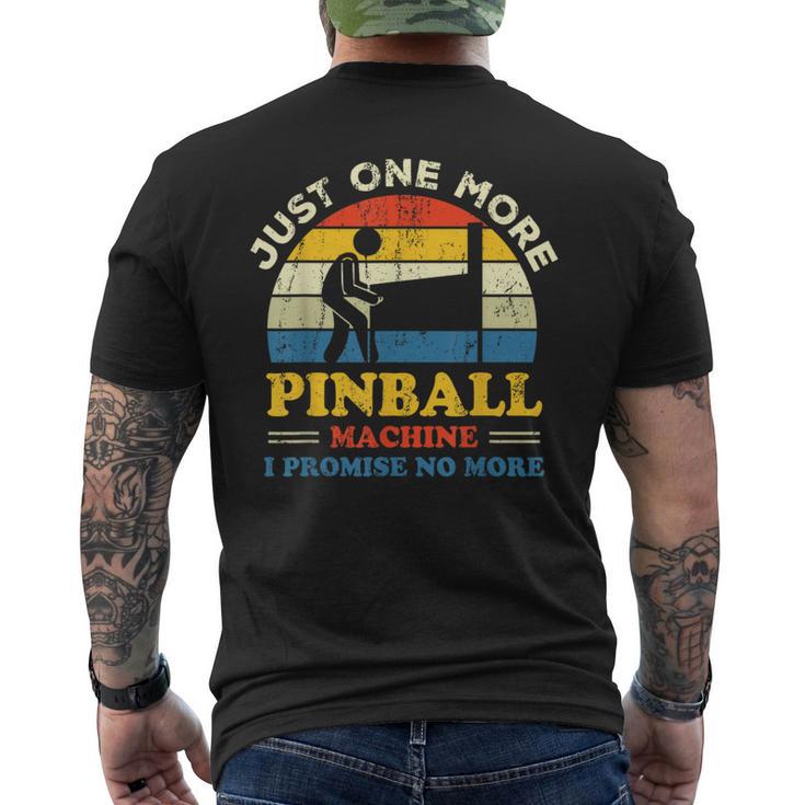 Pinball Lovers Pub Sports Pinball T-Shirt mit Rückendruck