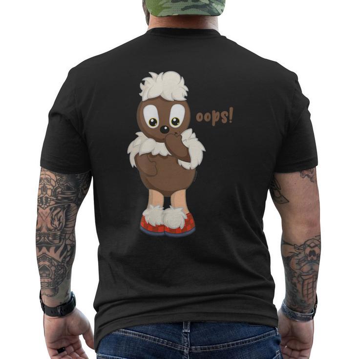 Pittiplatsch Ooops T-Shirt mit Rückendruck