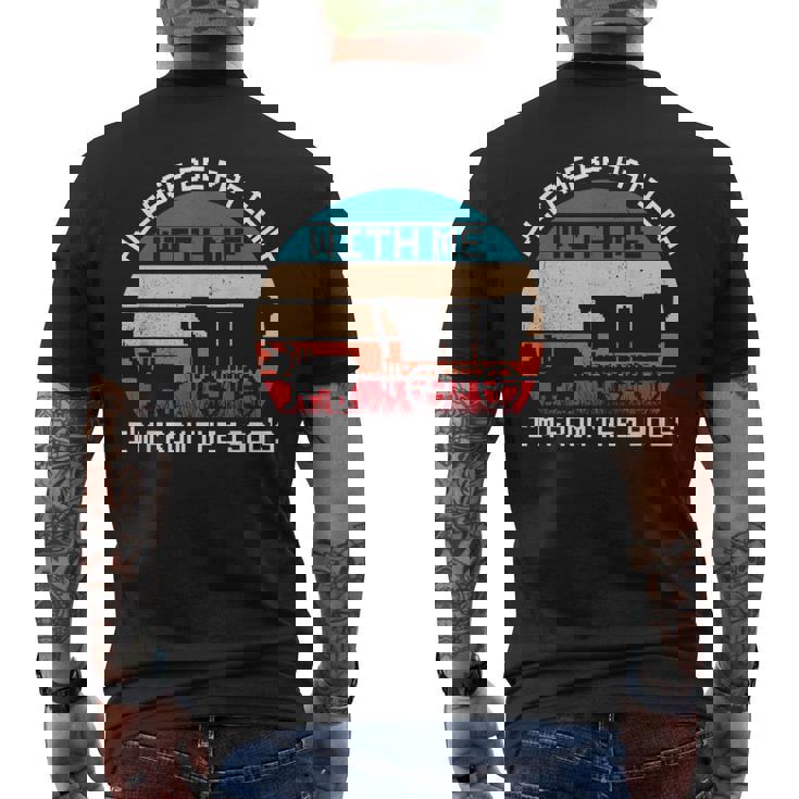 Please Be Patient With Me I'm From The 1900'S Saying Men's T-shirt Back Print