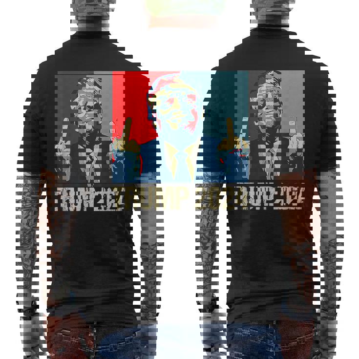 Pro Trump 2024 I'll Be Back Póster De Partidarios Republicanos Camiseta Hombre Estampado Espalda
