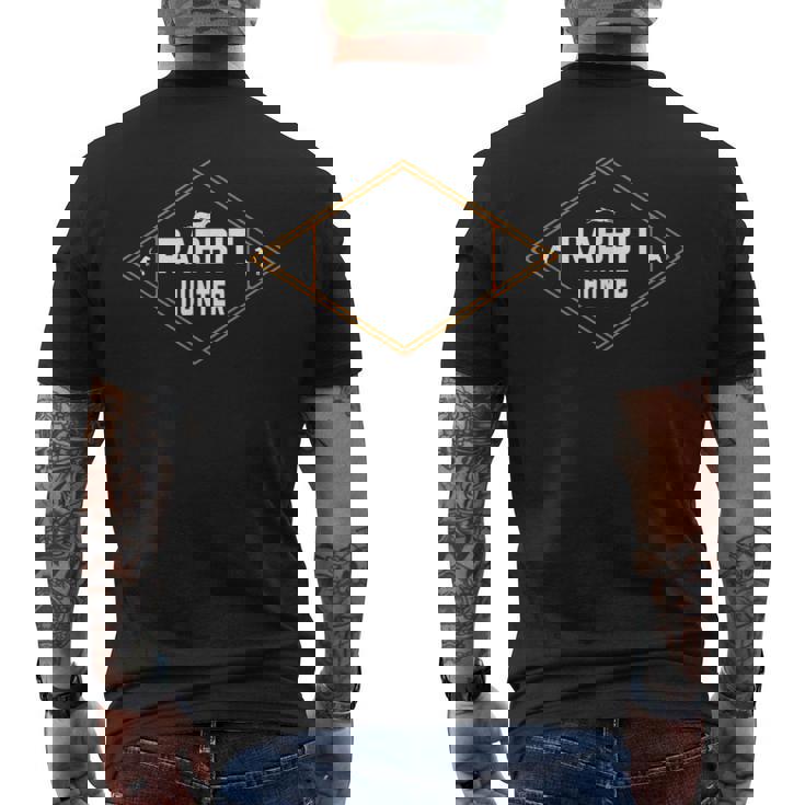 Rabbit Hunter -Beagle Dogs- Small Game- Hunting Hare- Men's Back Print T-Shirt