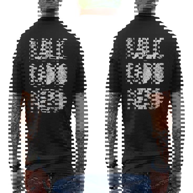 Radio Publique Nerd T-shirt imprimé au dos