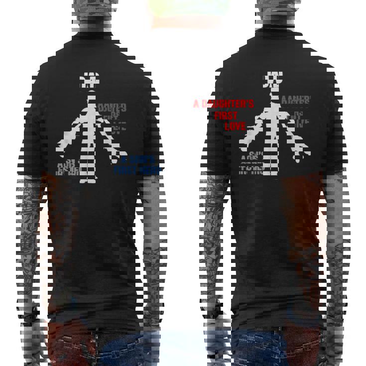 Regalo Para El Día Del Padre O El Día Del Padre Camiseta Hombre Estampado Espalda