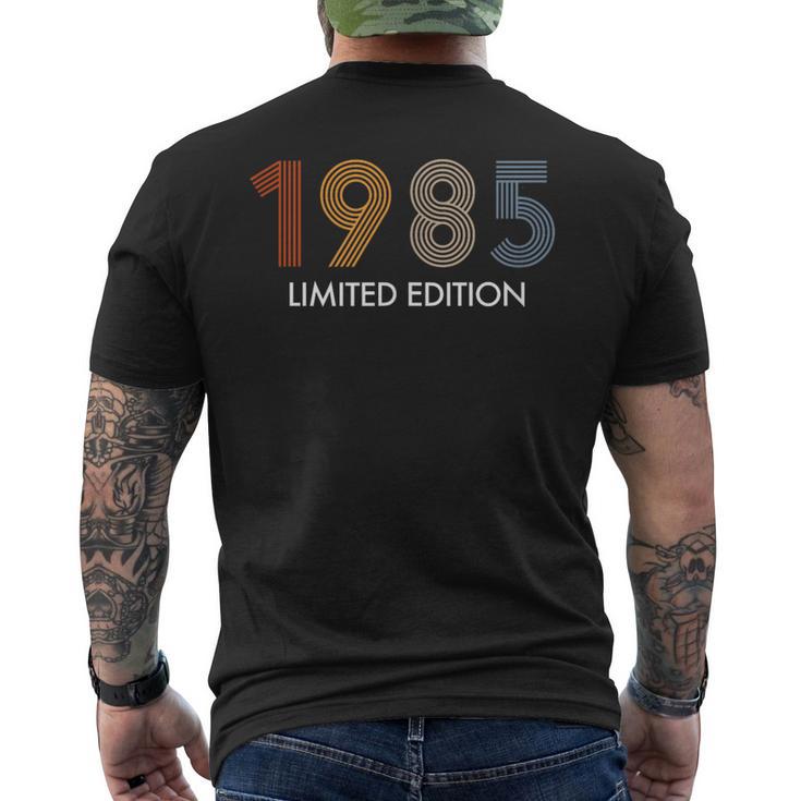 Retro 36 Yearsintage 1985 Limited Edition 36Th Birthday T-Shirt mit Rückendruck