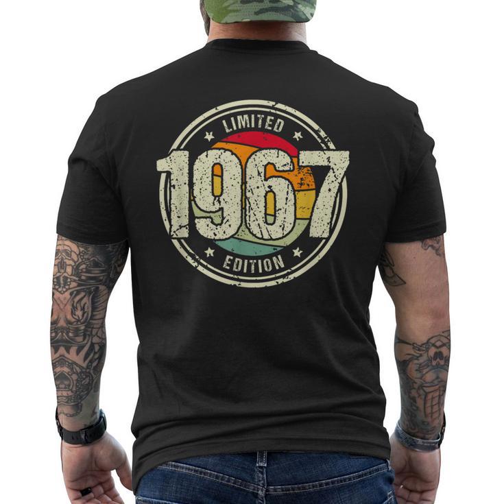 Retro 56 Yearsintage 1967 Limited Edition 56Th Birthday T-Shirt mit Rückendruck