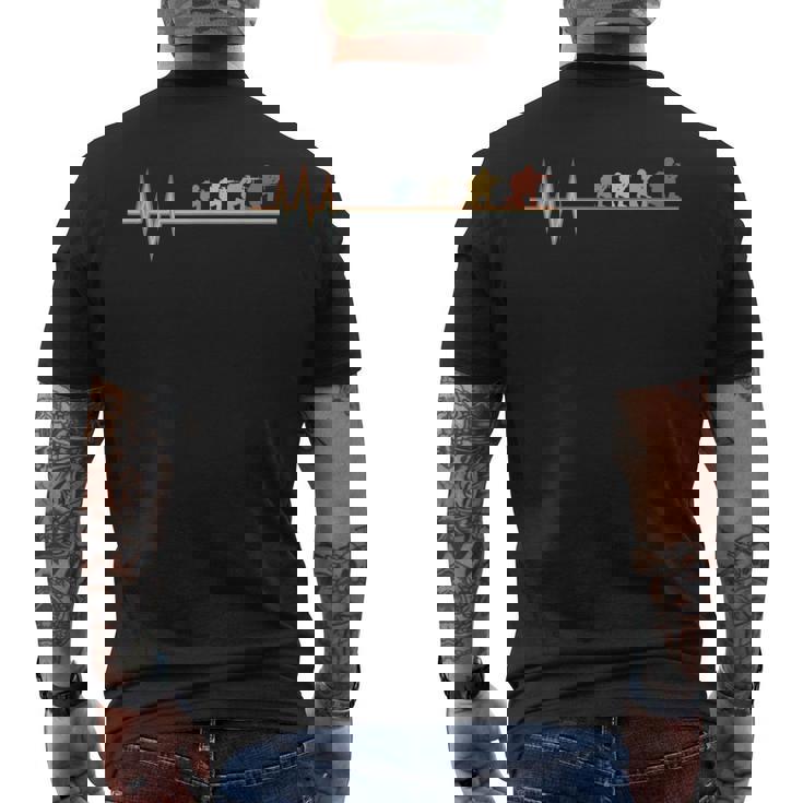 Retro Airsoft Armas Metralleta Rifle Squadintage Airsoft Camiseta Hombre Estampado Espalda