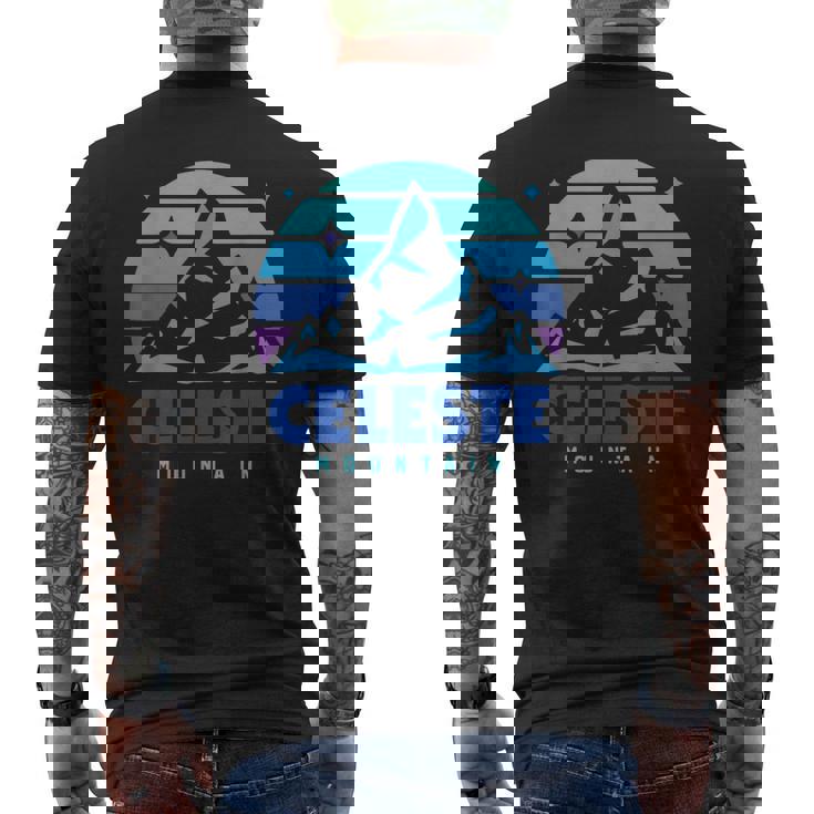 Rétro Celesteintage Montagne Jouer Jeuxidéo T-shirt imprimé au dos