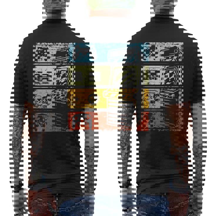 Retro Game Machine Gaming Gamerintage T-Shirt mit Rückendruck