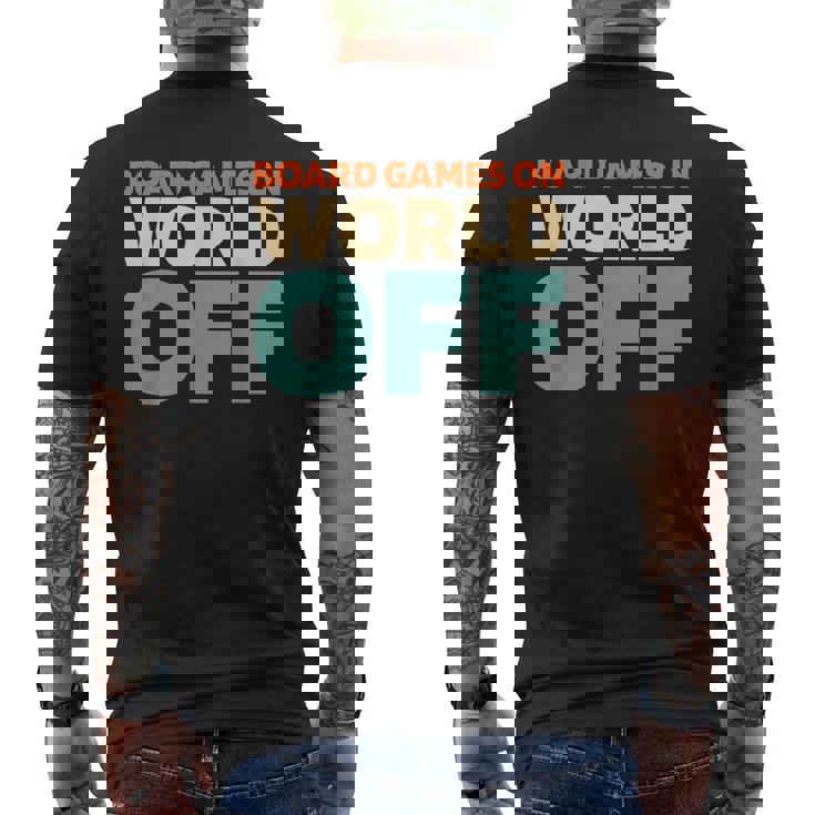 Retro Jugar Rpg Familiaintage Juegos De Mesa Camiseta Hombre Estampado Espalda