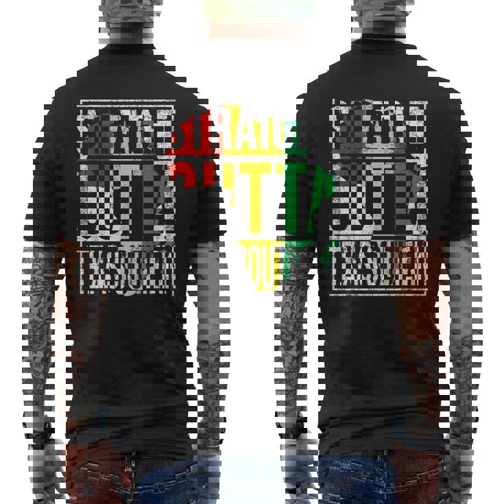 Retro Southern TX Texas State Vintage 94 Years Men's Back Print T-Shirt