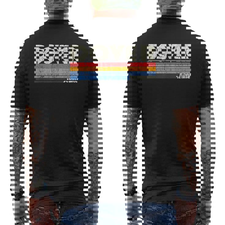 Retrointage 70S 80S Estilo Dover De Camiseta Hombre Estampado Espalda