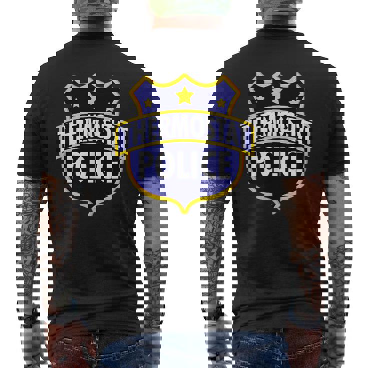 Mens Thermostat Police Shirt Funny Men's T-Shirt