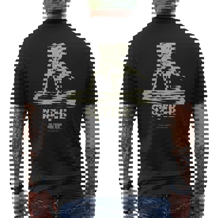 Robot Scythe Mech – – Juego De Mesa – Juego De Mesa Camiseta Hombre Estampado Espalda