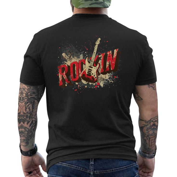 Rock 'N Roll Guitar Outfit T-Shirt mit Rückendruck