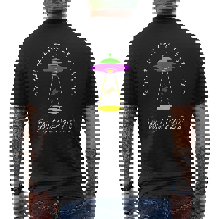 Roswell UFO Festival 2018 Alien Souvenir Shirt Men's Back Print T-Shirt