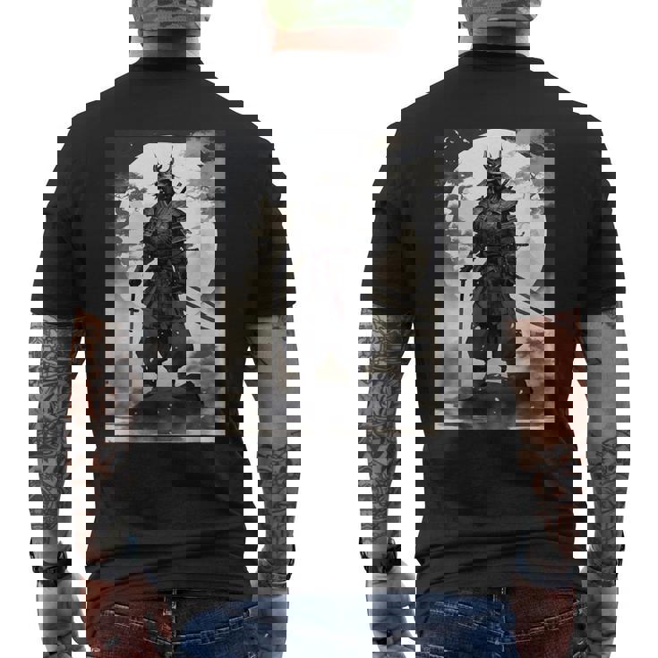 Samouraï Japonais Tokyo D'inspiration Asiatique T-shirt imprimé au dos