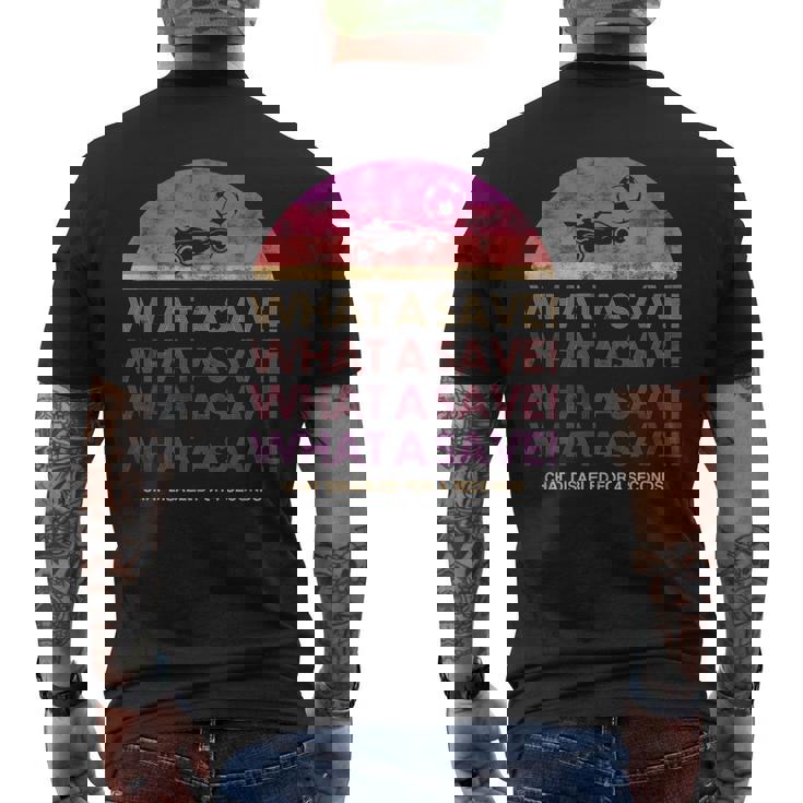 What A Save Chat Disabled Gaming Car Rocket Camiseta Hombre Estampado Espalda