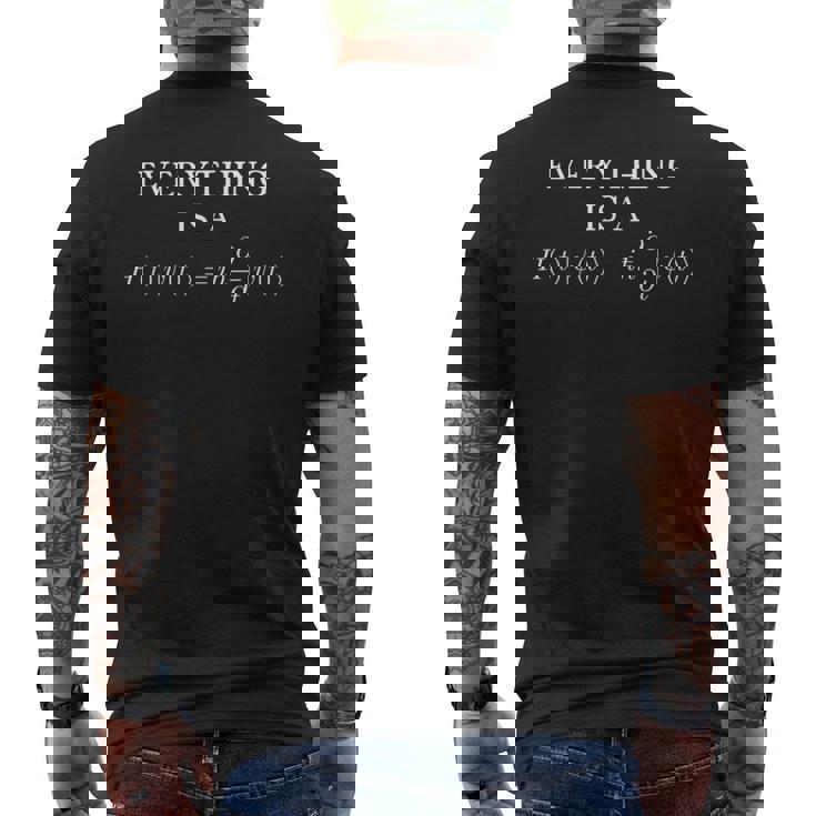 Schrödinger Equation Wave Funcion Physique Math Science T-shirt imprimé au dos