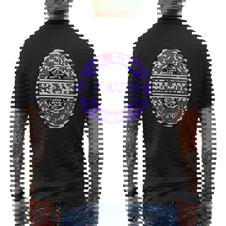 Sex Wax Summer Surf Beach Clothing Club Men's T-shirt Back Print