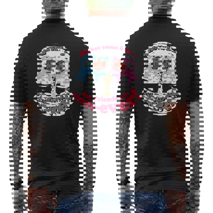 Shakes Come And Go But Friends Are Furrrever Men's T-shirt Back Print