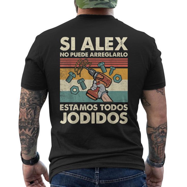Si Alex No Puede Repararlo Español Camiseta Hombre Estampado Espalda