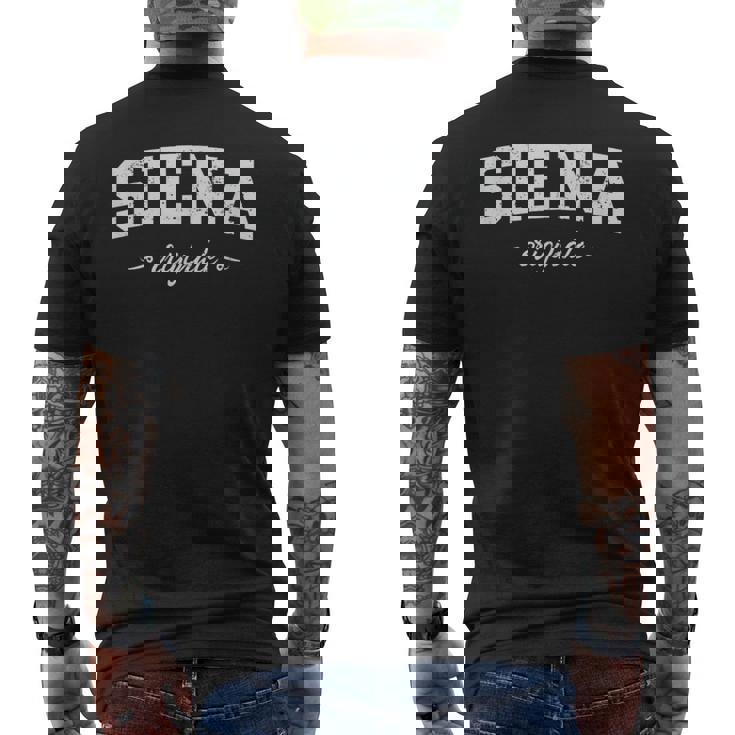 Siena Italia Deporte Souvenir Camiseta Hombre Estampado Espalda