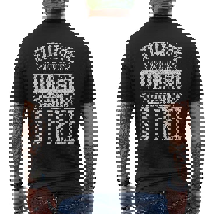 Tócame Tu Primera Lección De Jiu Jitsu Arte Marcial Camiseta Hombre Estampado Espalda