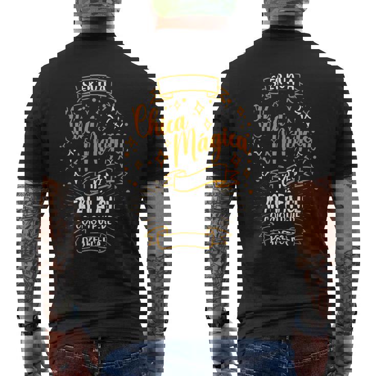Una Chica Mágica Regalo Adolescentes Chica Joven Camiseta Hombre Estampado Espalda