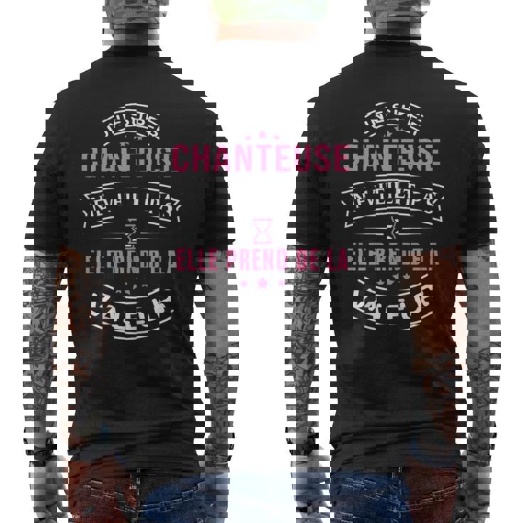 Une Super Chanteuse Neieillit Pas Cadeau Chanteuse T-shirt imprimé au dos