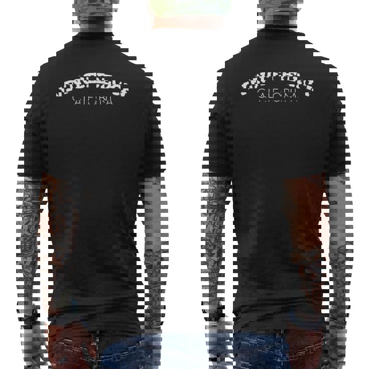 Venice Beach California Los Angeles Street Landmarkintage T-shirt imprimé au dos