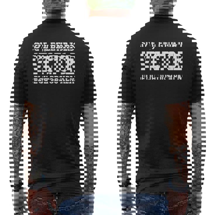 Shirt Victor Ropa De Hombre Víctor Nombre Gracioso Diciendoíctor