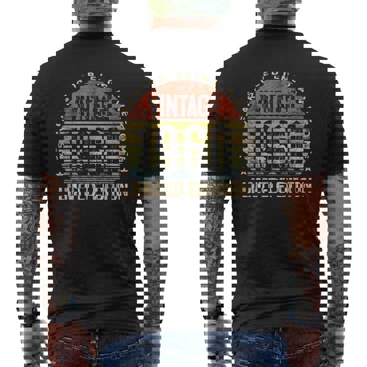 Vintage 1960 Limited Edition 65-Year-Old 65Th Birthday Men's T-shirt Back Print